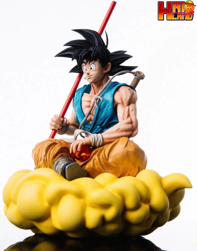 Dragon Ball Bt Studio Sitting Goku Resin Statue Kaioland