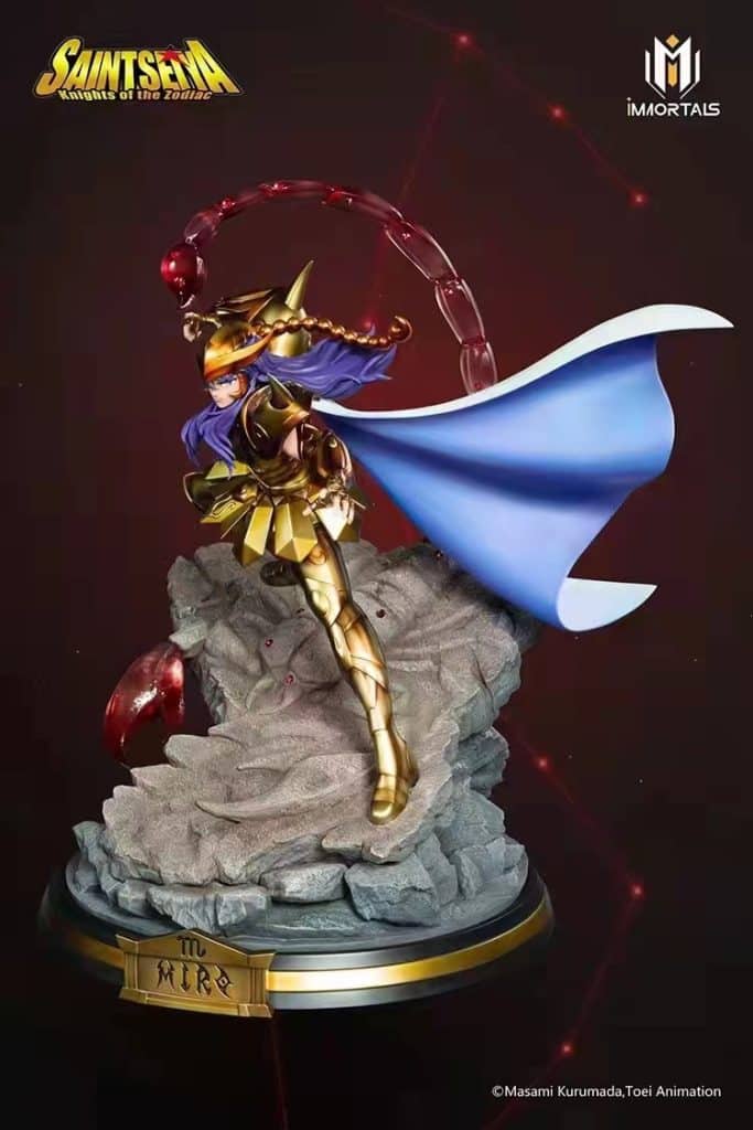 Saint Seiya Immortals Collectibles Statue En R Sine Sous Licence