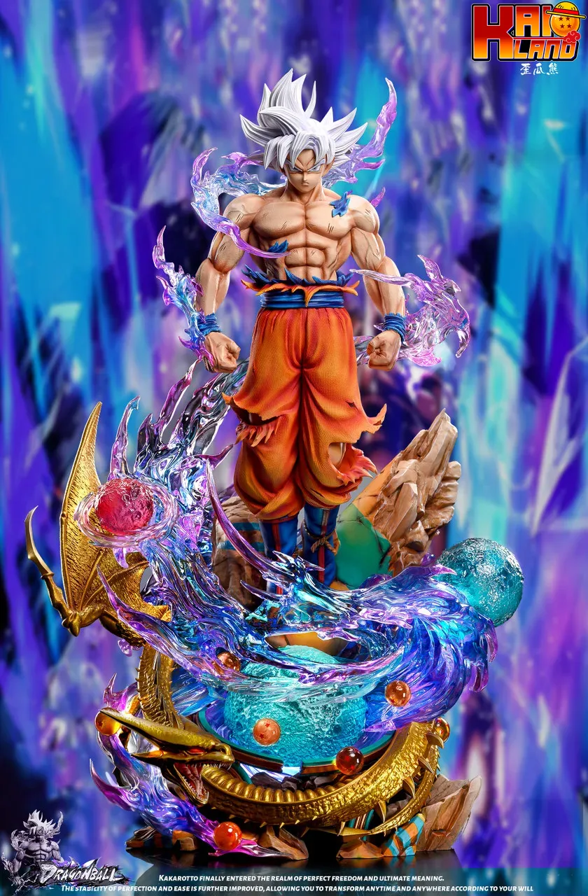 Dragon Ball Waigua Bear Studio Goku Ui Resin Statue Kaioland