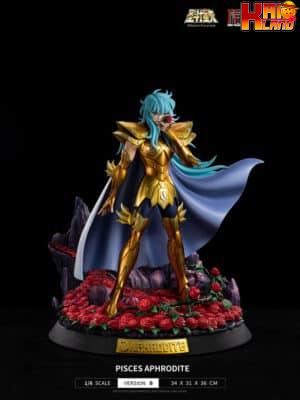 Saint Seiya Jimei Palace Aphrodite Poissons Statue En R Sine Sous