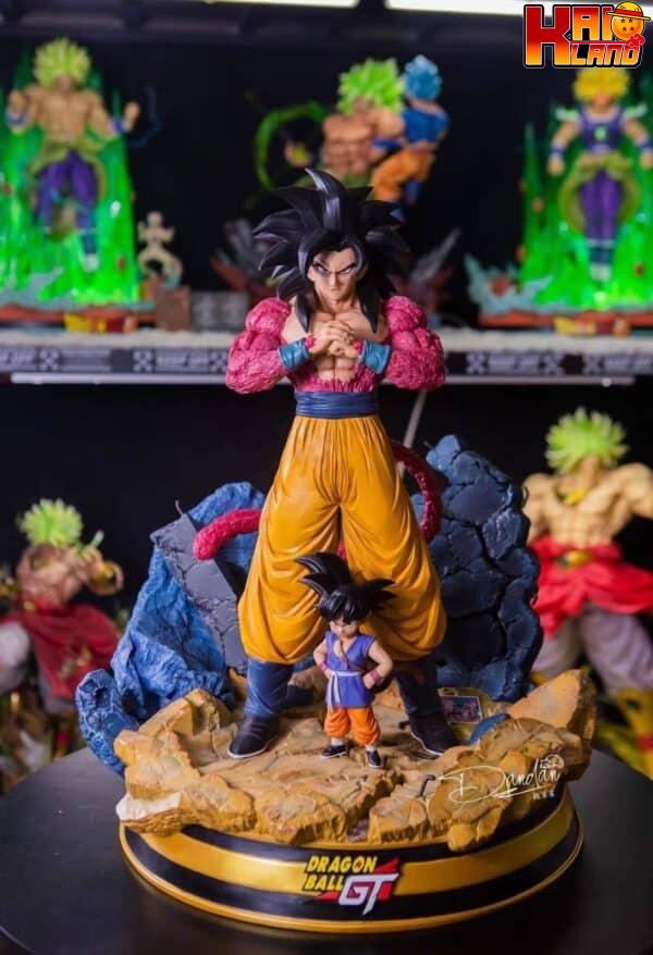 Dragon Ball Bros Lee Goku SSJ4 Resin Statue 1