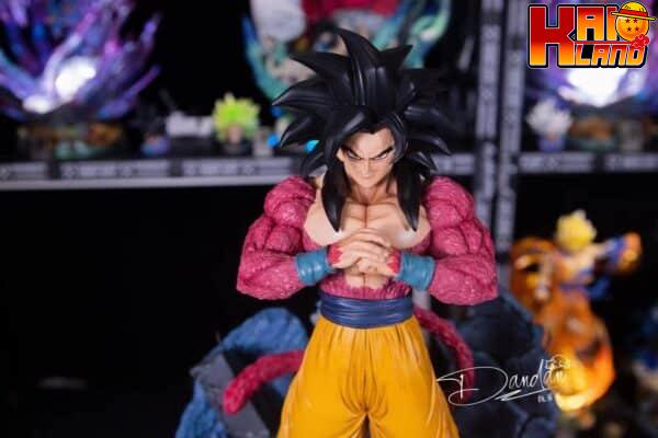 Dragon Ball Bros Lee Goku SSJ4 Resin Statue 3