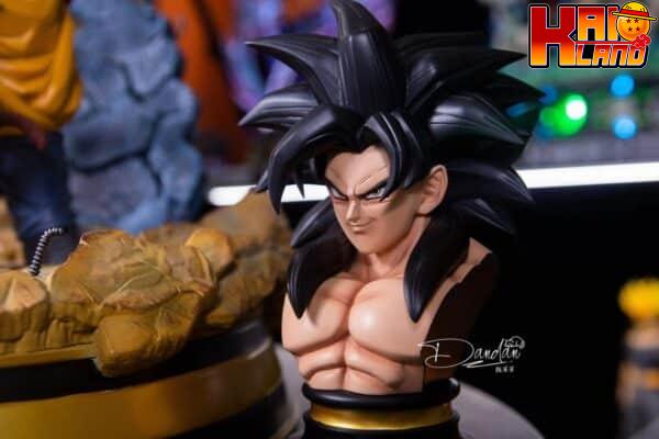 Dragon Ball Bros Lee Goku SSJ4 Resin Statue 5