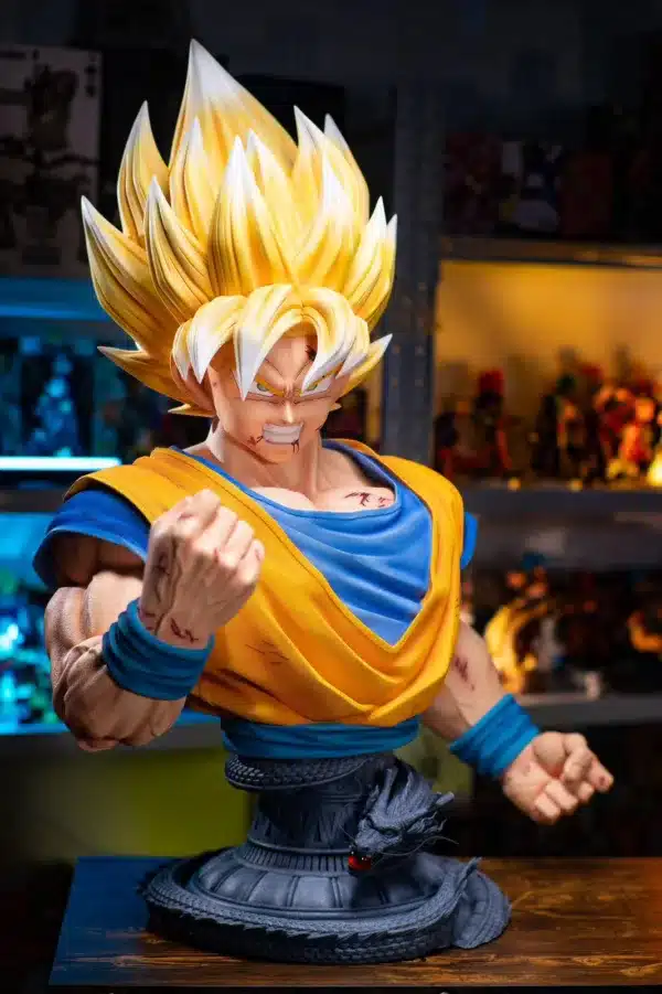 Dragon Ball Figure Class Goku Bust Statue 2 jpeg
