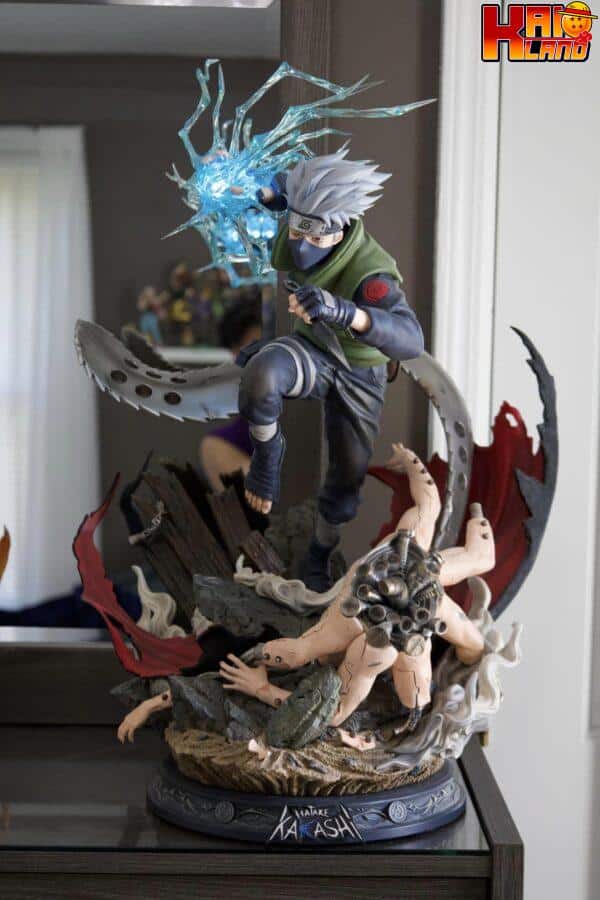 Naruto Iron Kite Studio IKS Kakashi Resin Statue 1