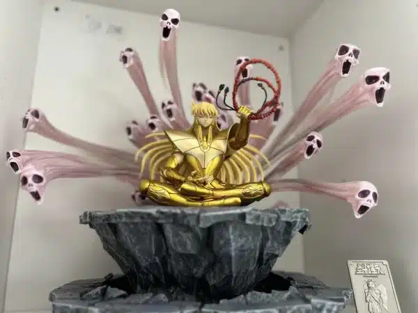 Saint Seiya Zodiakos Shaka Licensed Resin Statue 3 jpg