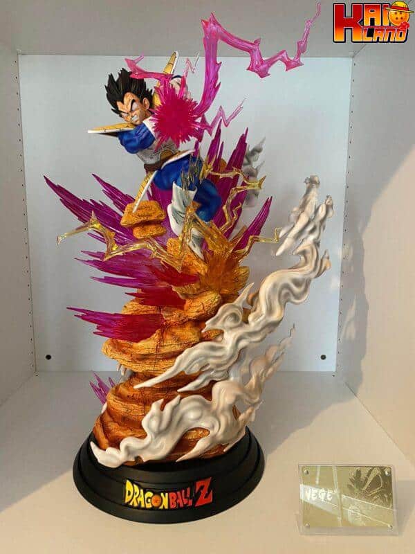 Dragon Ball Temple Studio Vegeta Galick Ho Resin Statue 1