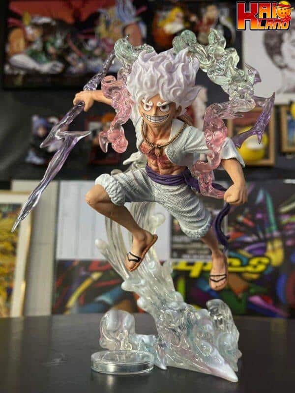 One Piece T Rex Luffy G5 Resin Statue 1