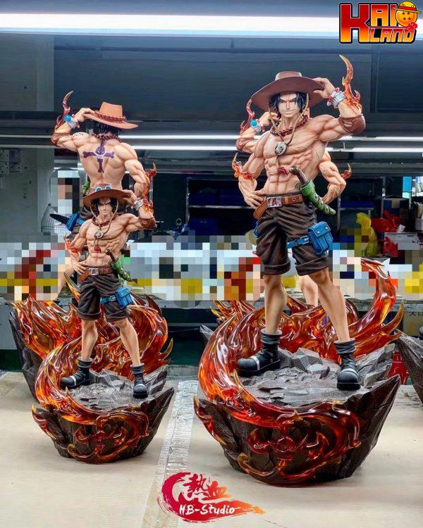 One Piece HB Studio Ace Resin Statue 1