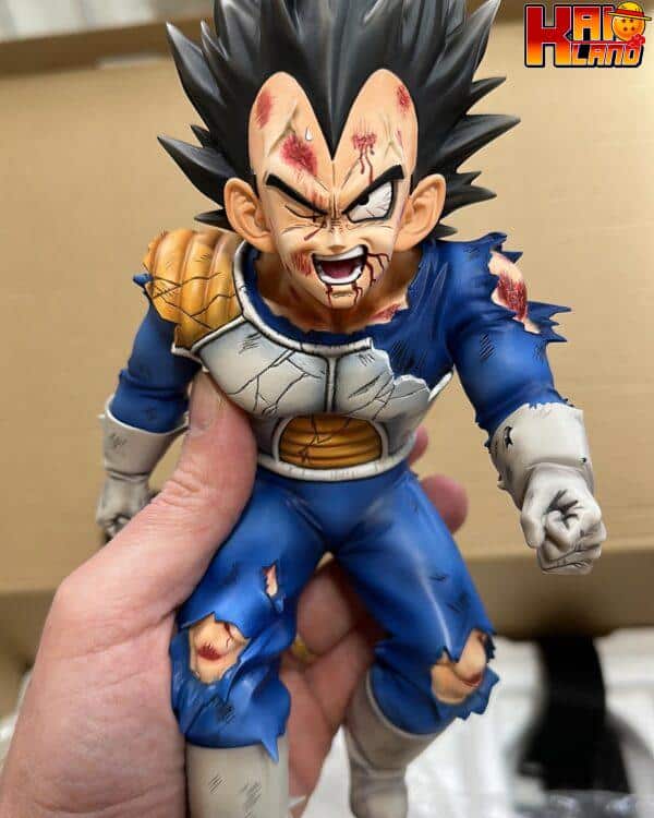 Dragon Ball ShowTime Studio Damaged Vegeta Resin Statue 6