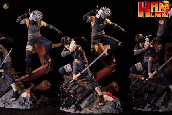 Naruto SuperBomb Studio Itachi Kakashi Resin Statue 1