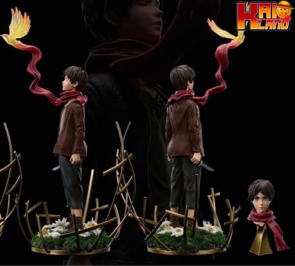 Attack On Titan Typical Scene Studio Kid Eren Resin Statue 4 1