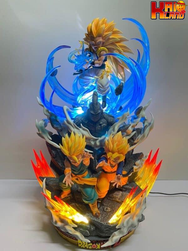 Dragon Ball Kylin Studio Gotenks Resin Statue 2