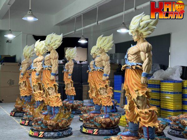 Dragon Ball Infinite Studio Goku Saiyan Namek Lifesize Resin Statue 1