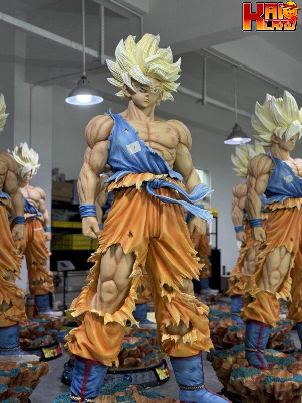 Dragon Ball Infinite Studio Goku Saiyan Namek Lifesize Resin Statue 3