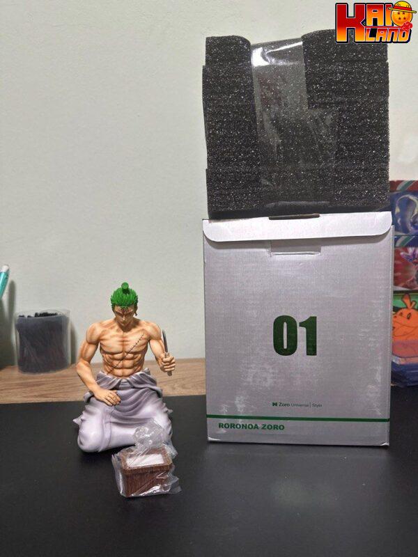 One Piece DOD Studio Zoro Sitting Resin Statue 1