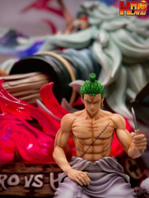 One Piece DOD Studio Zoro Sitting Resin Statue 2