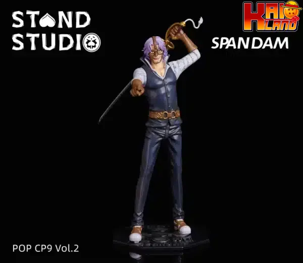 One Piece Stand Studio Spandam Resin Statue 1