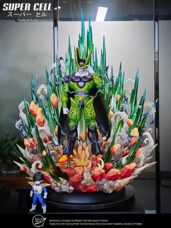 Dragon Ball White Hole Studio Super Cell Resin Statue 2