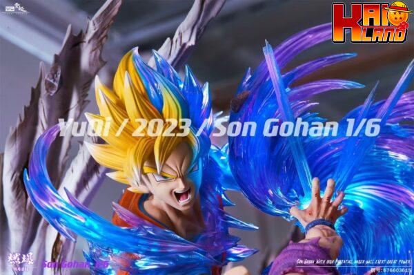 Dragon Ball Yunqi Studio Goku x Gohan Resin Statue 3