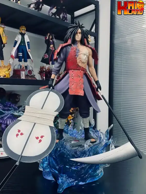 Naruto CW Studio Uchiha Madara Resin Statute 2 scaled