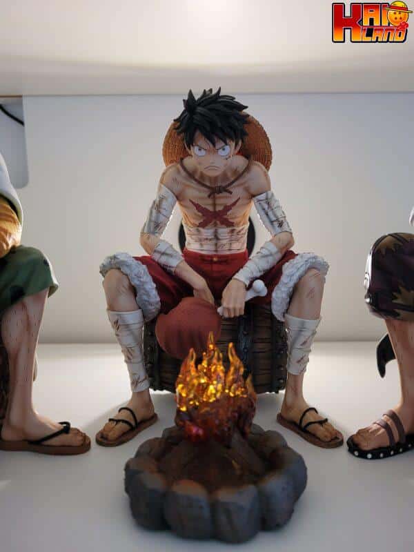 One Piece BT Monkey D.Luffy Damaged Resin Statue 1