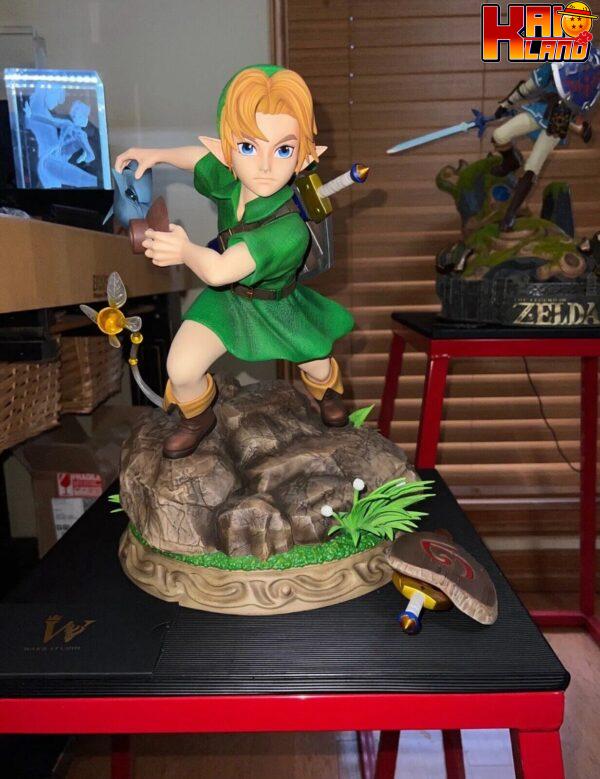 The Legend of Zelda Wake Studio Link Resin Statue 1