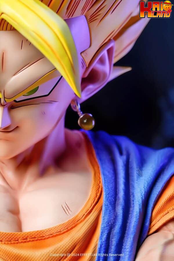 Dragon Ball KDC Vegito SSJ Bust Resin Statue 5