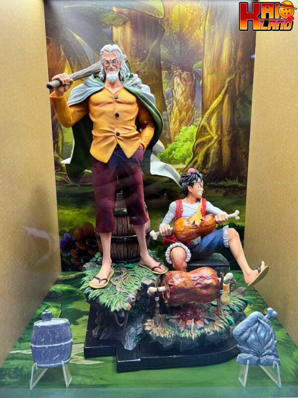 One Piece Jimei Palace Rayleigh and Luffy Licensed Resin Statue 1