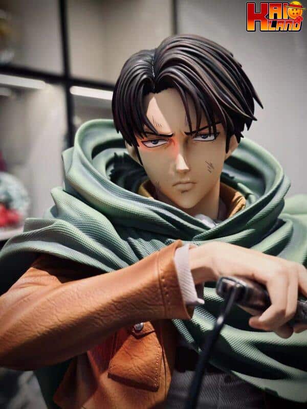 Attack On Titan LX Studio Levi Ackerman Resin Statue 4