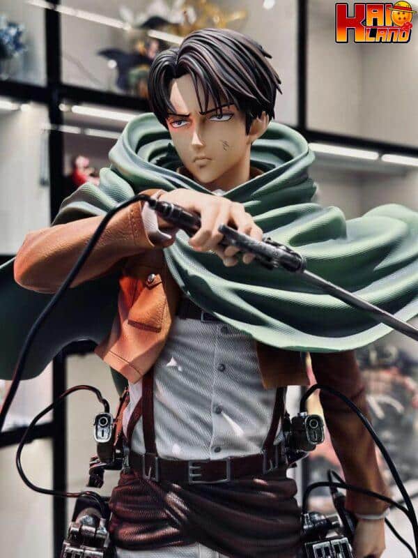 Attack On Titan LX Studio Levi Ackerman Resin Statue 6