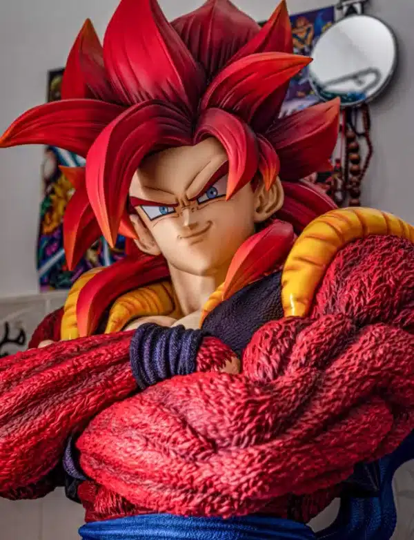 Dragon Ball ArmyAnt Studio SSJ4 Gogeta Bust Resin Statue 4 jpeg