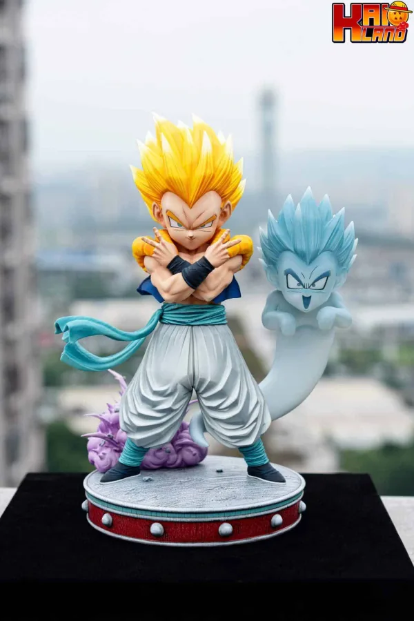 Dragon Ball Clouds Studio SSJ Gotenks Resin Statue 1