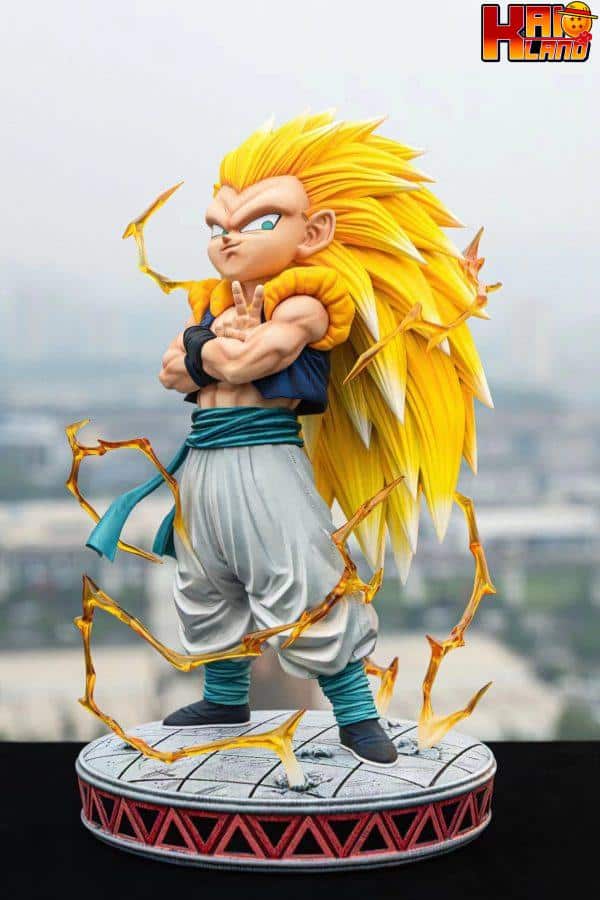 Dragon Ball Clouds studio SSJ3 Gotenks Resin Statue 1