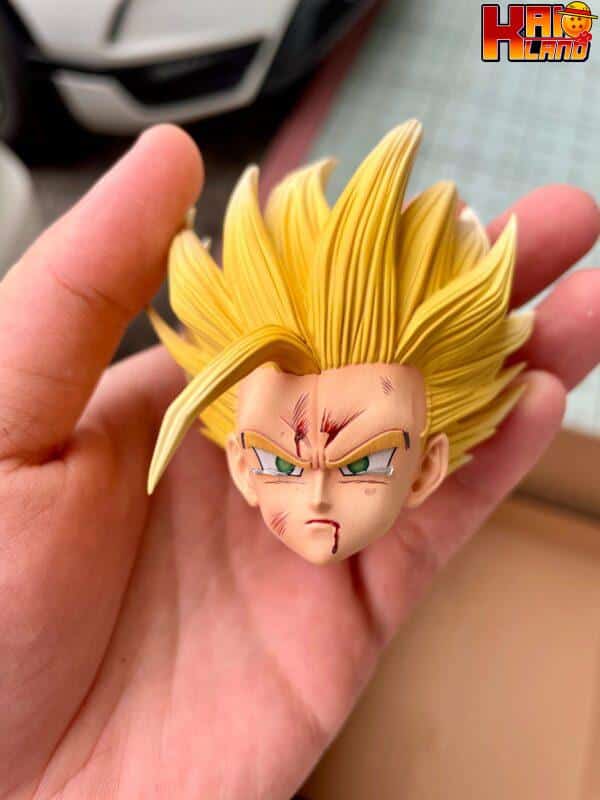 Dragon Ball Hero Belief Studio SSJ2 Gohan Resin Statue 3