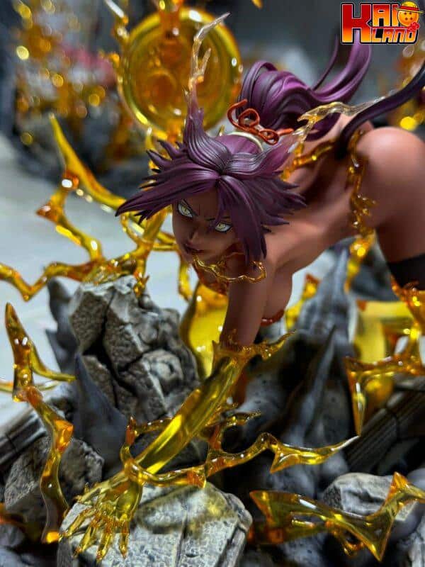 Bleach Blood Night Studio Shihouin Yoruichi Resin Statue 3