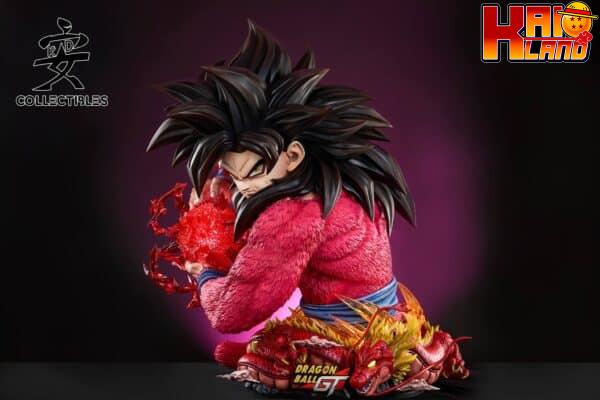 Dragon Ball KDC Goku Vegeta SSJ4 Bust Resin Statue 1 1