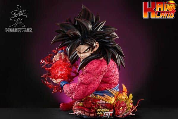 Dragon Ball KDC Goku Vegeta SSJ4 Bust Resin Statue 5 1