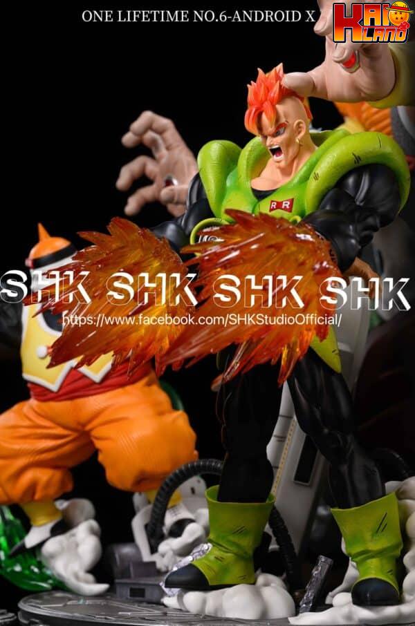 Dragon Ball SHK Studio One Lifetime Series No 6 Androids Resin Statue 2