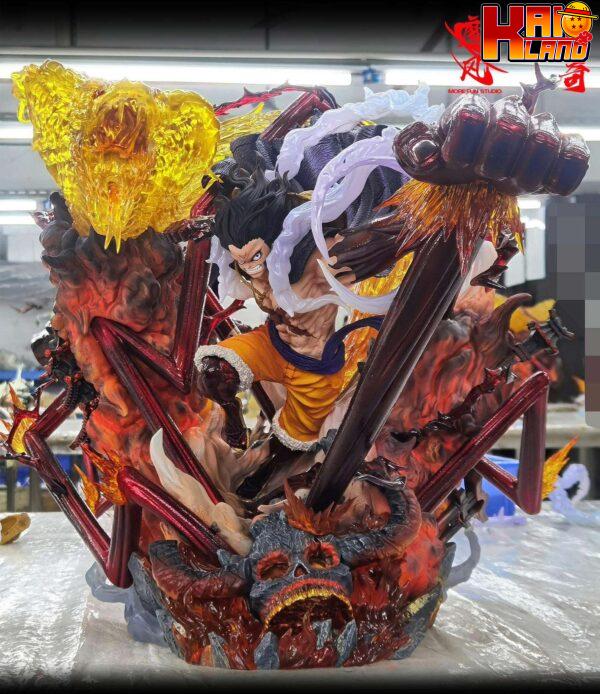 One Piece MoreFun X Monkey D Studio Snake Man Luffy Resin Statue 1