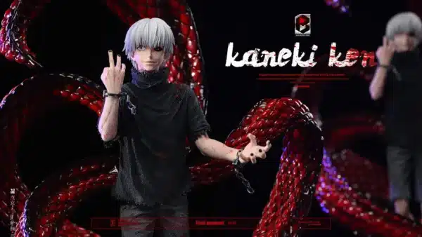 Tokyo Ghoul BW Studio Kaneki Ken Resin Statue 2 jpg