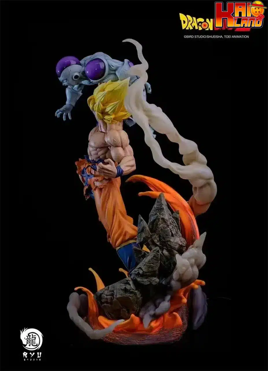 RYU Studios正規品 DRAGON BALL スタチュー 悟空vs魔人ブウ GK - フィギュア