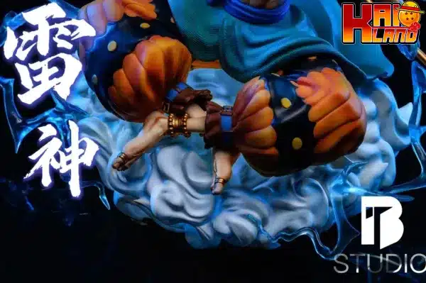 ZZDD Studio One Piece Enel Resin Model Painted Statue H70cm Led Light In  Stock 