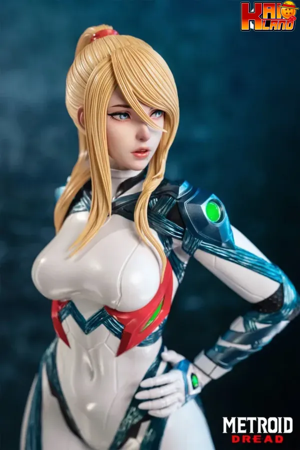 Metroid Dread Creation Studio Samus Aran Resin statue - Image 5