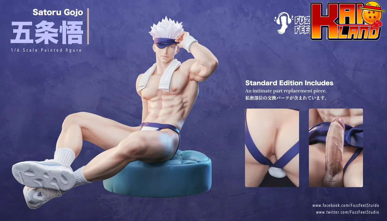 Jujutsu Kaisen Fuzzfeet Studio Satoru Gojo Resin Statue - Kaioland