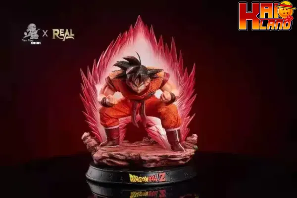 Dragon Ball Yav May X Real Studio Goku Kaioken Resin Statue - Kaioland