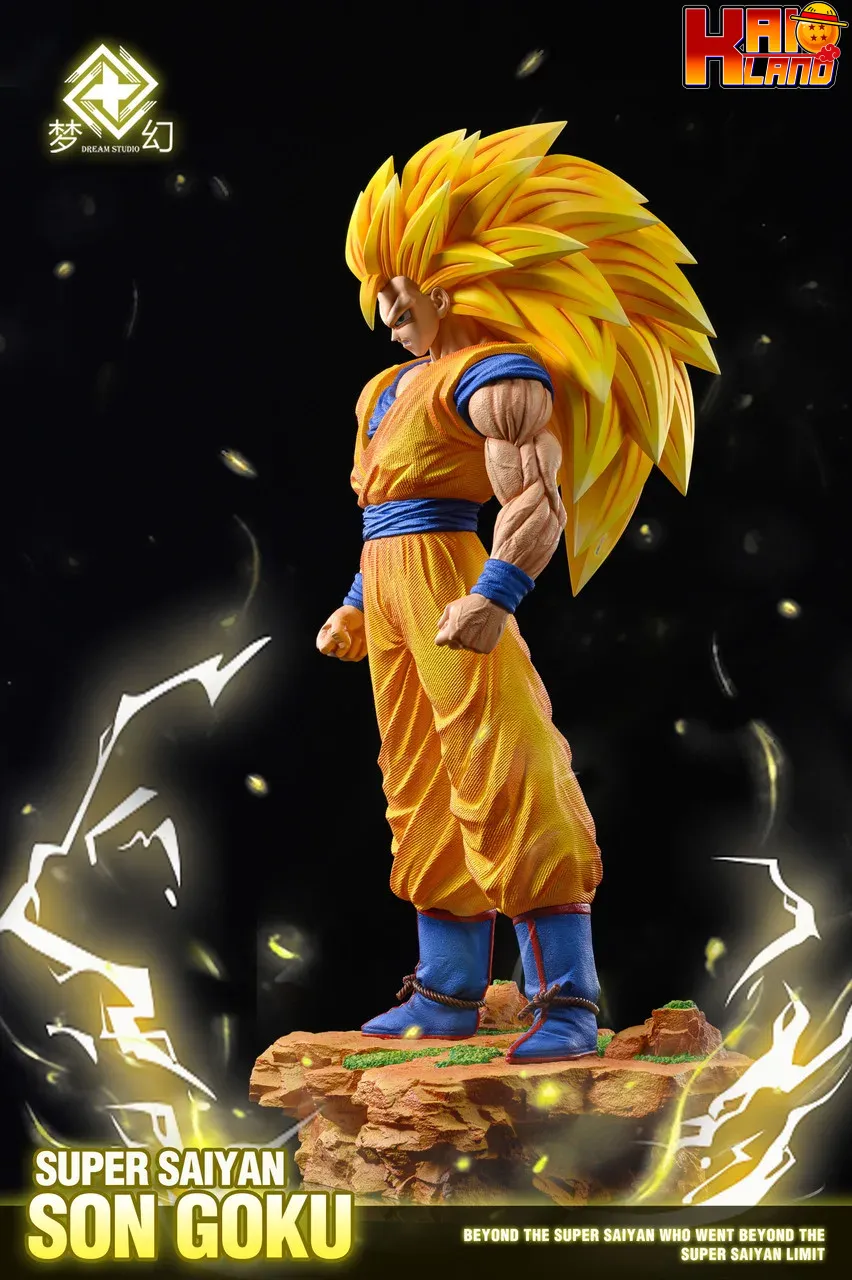Dragon Ball 2% Studio Goku SSJ3 Resin Statue - Kaioland