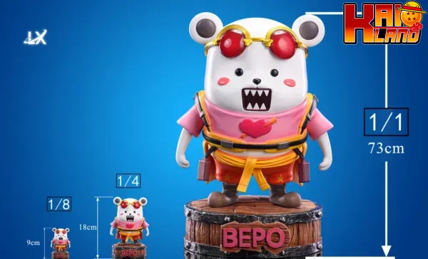 One Piece LX Studio Chopper x Bepo Resin Statue - Image 3