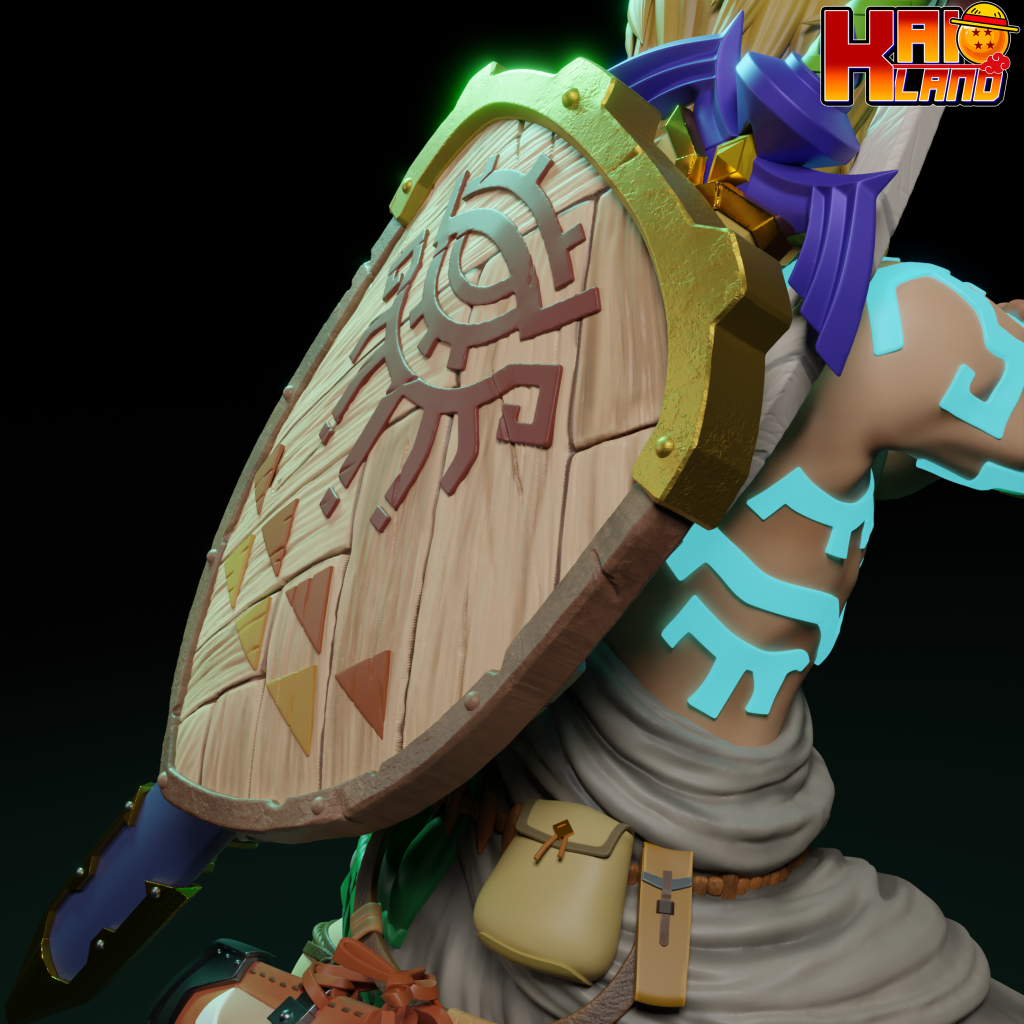 The Legend Of Zelda Kintsukuroi Creations Link Totk Resin Statue - Kaioland