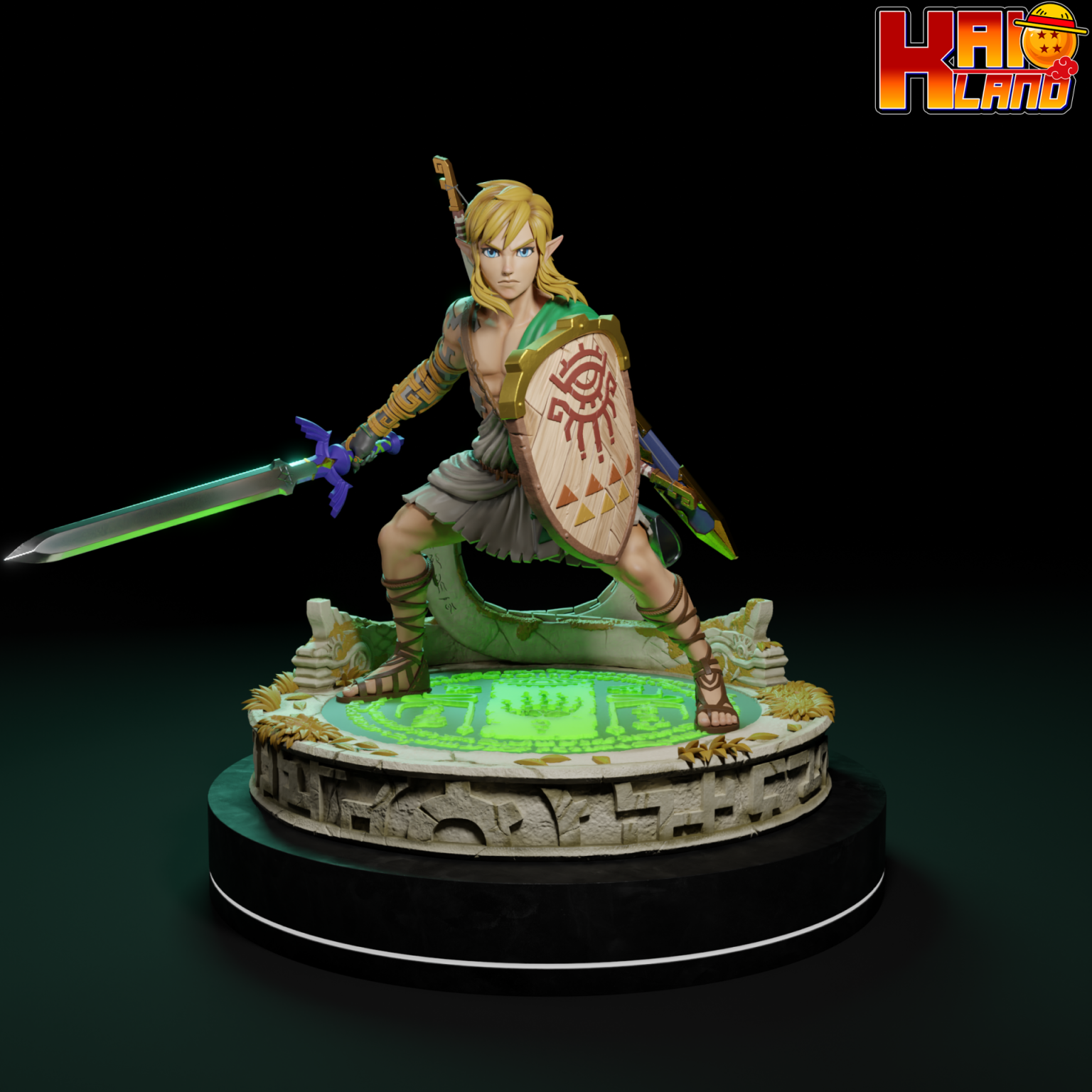 The Legend Of Zelda Kintsukuroi Creations Link Totk Resin Statue - Kaioland